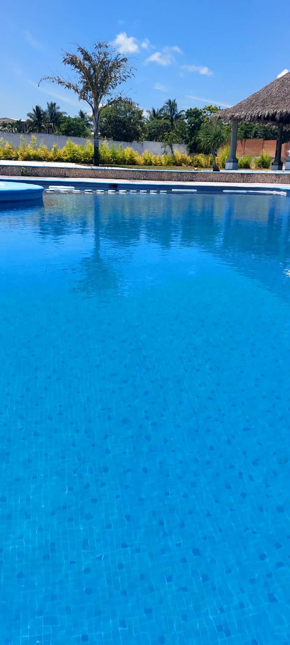 Agua de la alberca de día